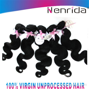 Unprocessed Peruvian Body Wave Virgin Hair Weave 100% Human Hair Extension 12-32" 1b# Body Wave